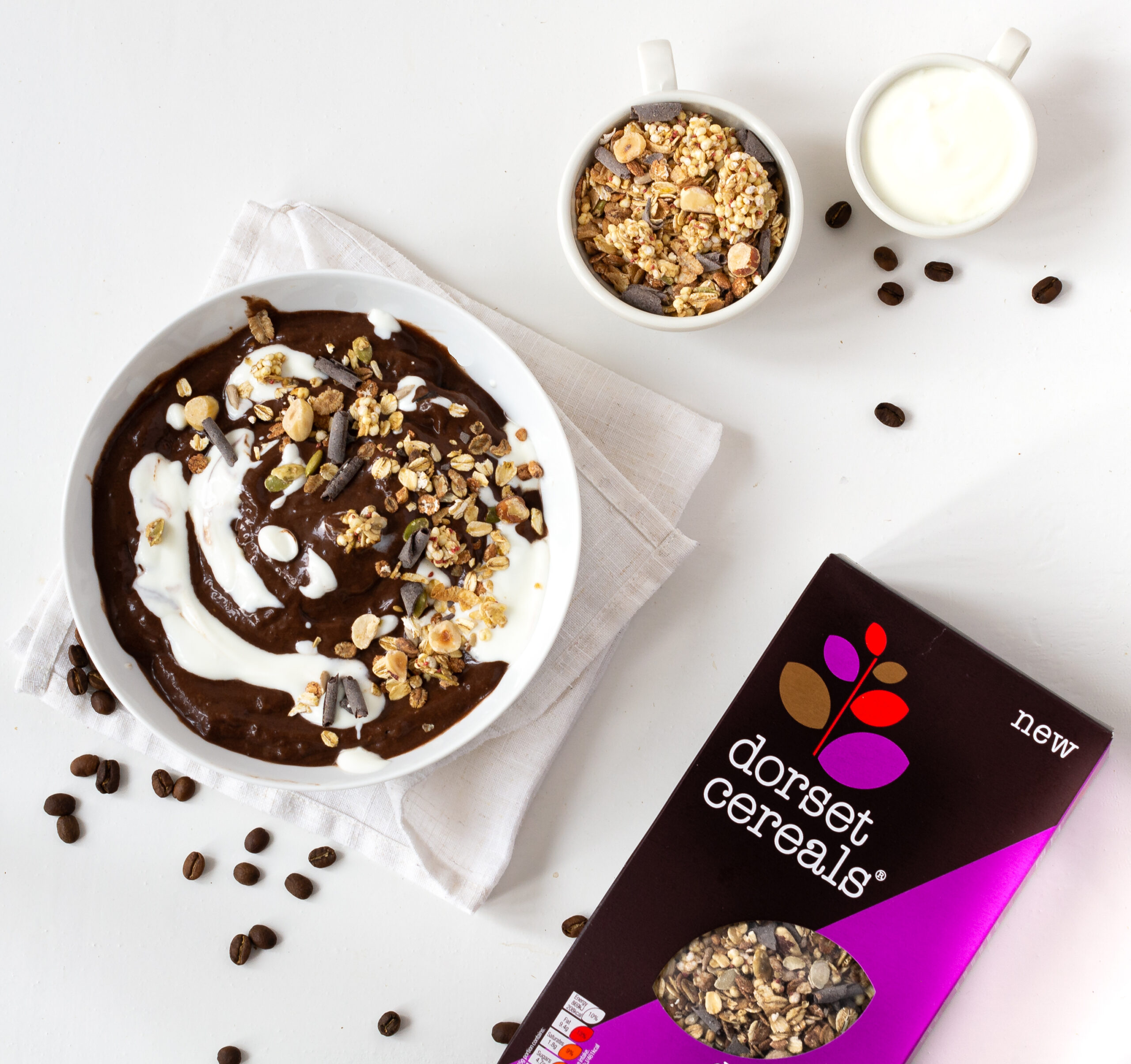 Muesli Crunch Mocha Smoothie Bowl Dorset Cereals