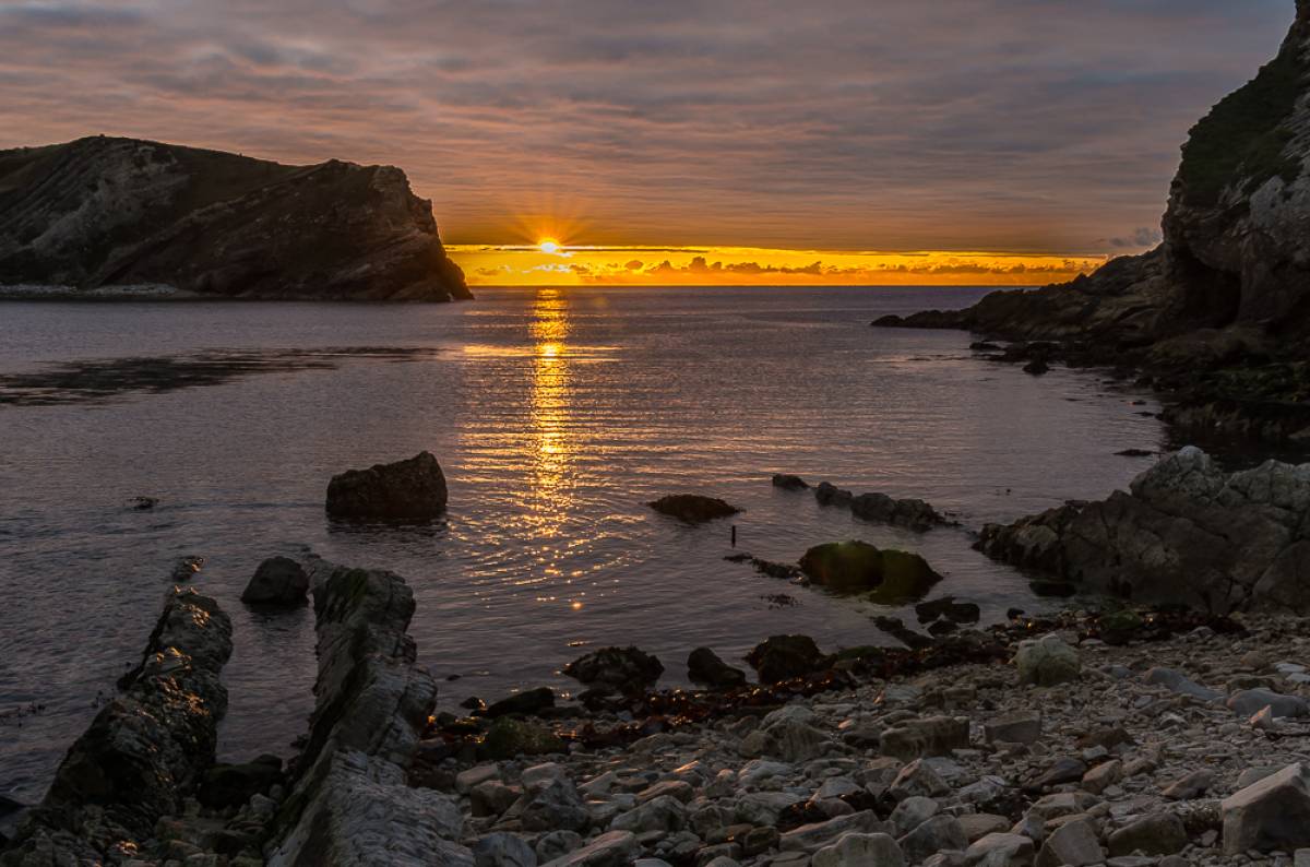 seven reasons why Lulworth Cove is the most romantic place in the world