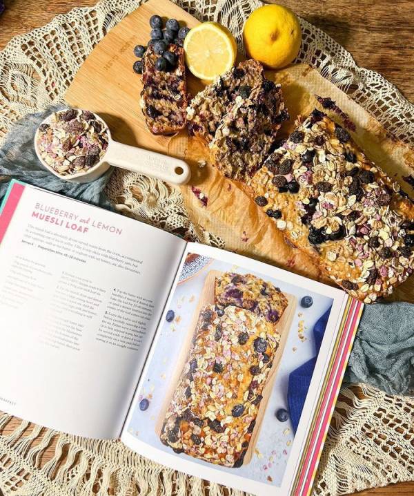 Blueberry & Lemon muesli loaf