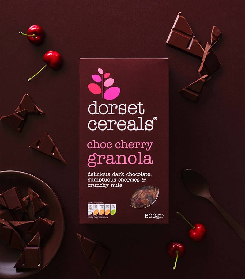 choc cherry granola