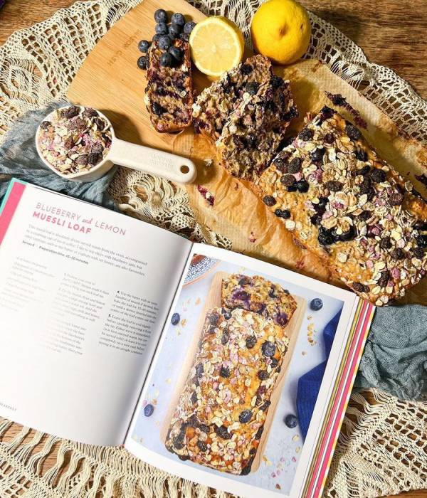 Blueberry & Lemon muesli loaf